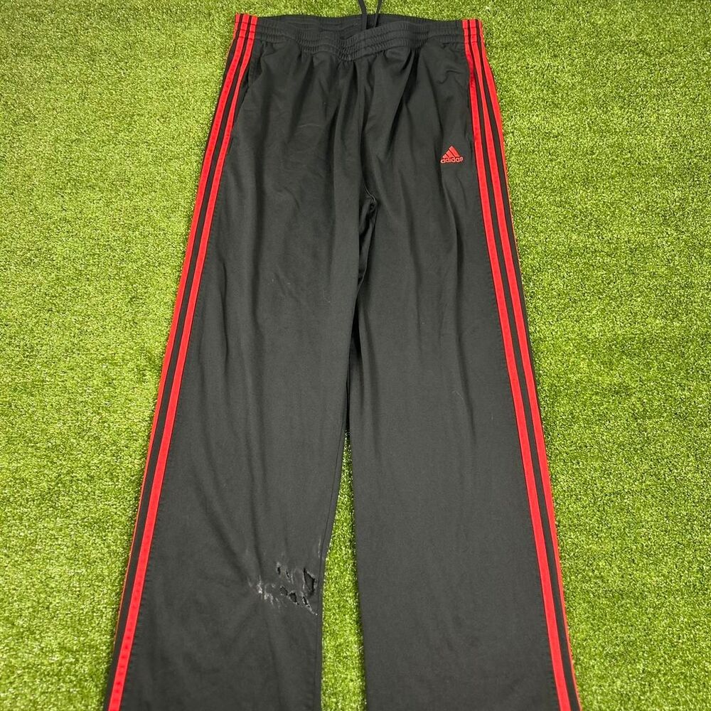 Adidas Men's Black and Navy Joggers-tracksuits
